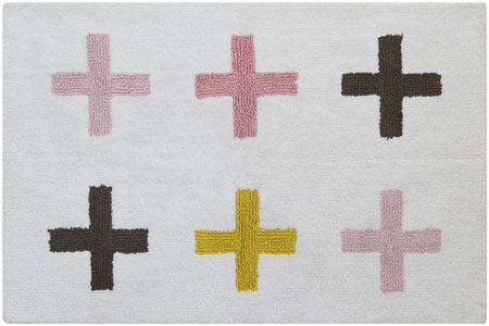 Nice and New: DwellStudio Petal Plus Bath Mat