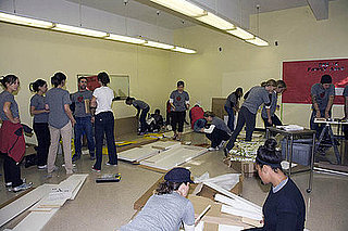 Real Simple Volunteers at a Brooklyn School For New York Cares Day