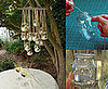 DIY: Recycled Glass Chandelier