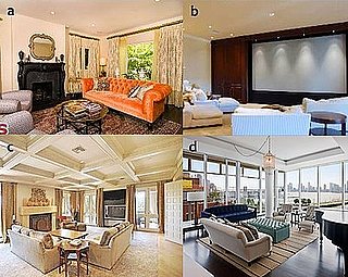 Match the Living Room to the Celebrity!