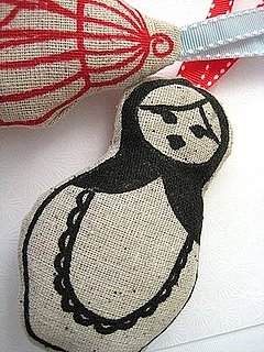Etsy Find: Matryoshka Doll Ornament