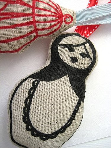 Etsy Find: Matryoshka Doll Ornament