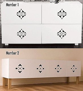 Less or More: Laser-Cut Dressers