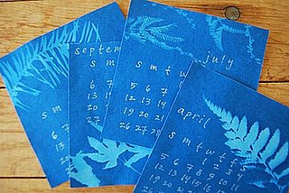 DIY:  Photosynthesized Botanical Calendar