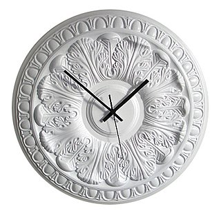 Desire/Acquire: Ceiling Medallion Clock 