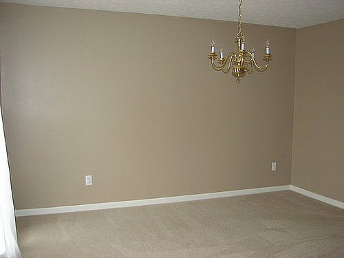 Before and After:  Tweet Hotpants' Dining Room