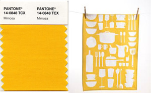 Roundup: Pantone's Color of the Year, 2009, Mimosa