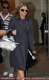 Fergie indo/fazendo compras na Calvin Klen 