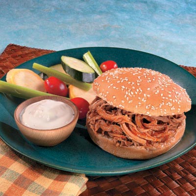 Campbell's Summer Recipes, Pulled Pork Sandwiches