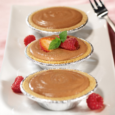 Cocoa-Berry Yogurt Tarts Cocoa-Berry Yogurt Tarts