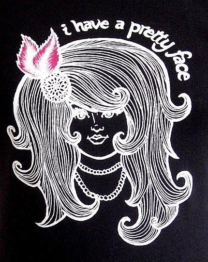 Etsy :: aotsm :: I Have a Pretty Face T-Shirt 