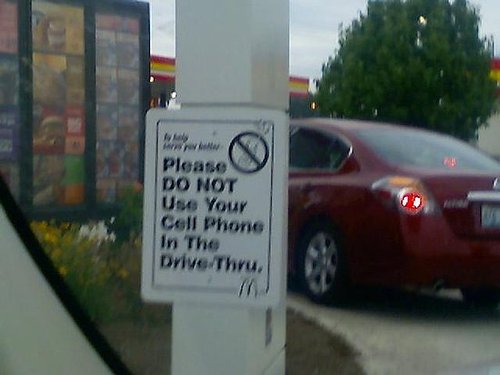 McDonald's Warning