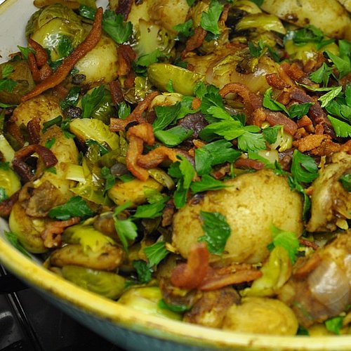Hash It Out With Brussels Sprouts and Bacon