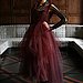 Monique Lhuillier's Blood-Dyed Tulle Ballerina