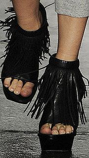 The Look For Less: Alexander Wang Fringe Platforms 