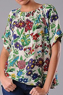 The Look For Less: See by Chloe Floral Blouse 