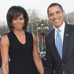 Barack Takes on France and Germany With Michelle by His Side 