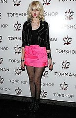 Taylor Momsen Attends TopShop US Opening Wearing a Hot Pink Miniskirt With a Motorcycle Jacket Taylor Momsen Attends TopShop US Opening Wearing a Hot Pink Miniskirt With a Motorcycle Jacket