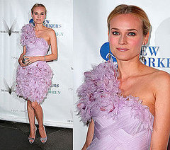 Diane Kruger Wears Lavender Marchesa to Annual New Yorkers For Children Spring Dinner Dance in NY