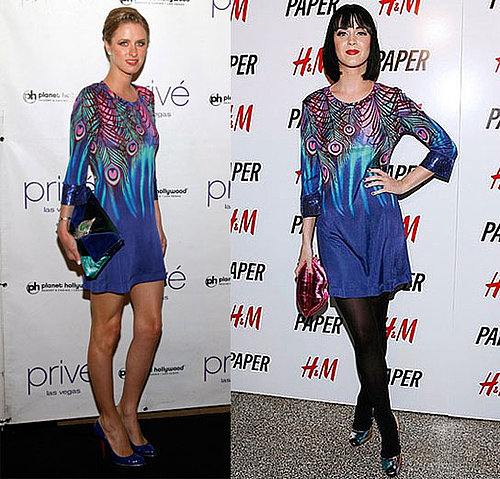 Who Wore It Better? Matthew Williamson For H&M Peacock Print Dress 