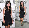 90210 Star Jessica Stroup Attends PaleyFest09 Wearing See by Chloe Dress and Chloe Shoes