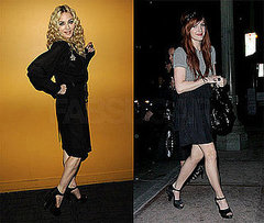 Madonna and Ashlee Simpson Wear Chanel Gun Heels