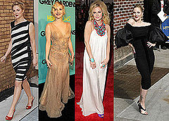 Drew Barrymore's Various Outfits At Grey Gardens Premieres
