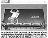 Joe's Jeans Launches Worldwide Model Search