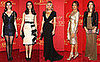 Anne Hathaway, Kate Hudson, Eva Mendes, Demi Moore, and Rachel Weisz at Cartier 100 Party