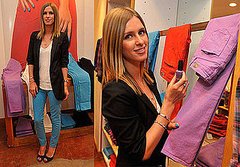 Nicky Hilton Attends BrightPair Launch Party for Paige Premium Denim and OPI Wearing Bright Blue Jeans and Black Blazer Nicky Hilton Attends BrightPair Launch Party for Paige Premium Denim and OPI Wearing Bright Blue Jeans and Black Blazer