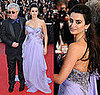 Penelope Cruz at the Cannes Film Festival in Lavender Marchesa Gown