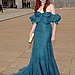 Coco Rocha in Carolina Herrera