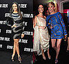 Zoe Saldana and Sharon Stone Wear Pucci Beaded Snake Dress