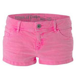 Trend Alert: Pink Denim Shorts 