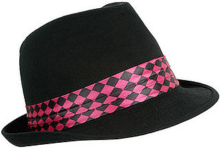 Fabworthy: Forever 21 Neon Checker Trim Fedora 