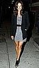 Kelly Klein Attends the Opening Ceremony and Black Frame CFDA Awards Afterparty in Striped Dress and Blazer