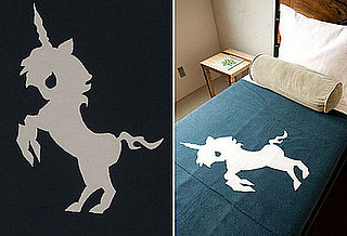 Twinkle Living Dancing Unicorn Throw