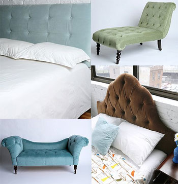 Nice and New: Urban Outfitters Tufted Velvet Throwbacks