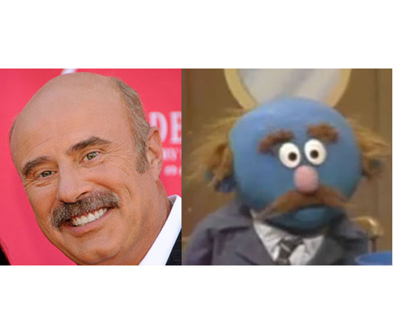 Six Celebrities Who Look Like Cartoon Characters and Muppets Six Celebrities Who Look Like Cartoon Characters and Muppets