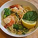  Linguine With Shrimp, Asparagus, and Basil