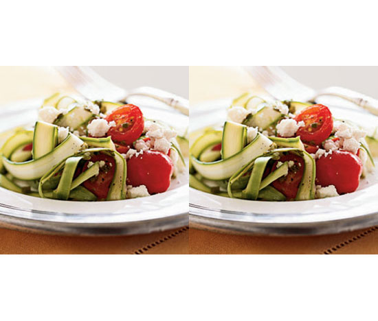 Asparagus Ribbons With Lemon and Goat Cheese