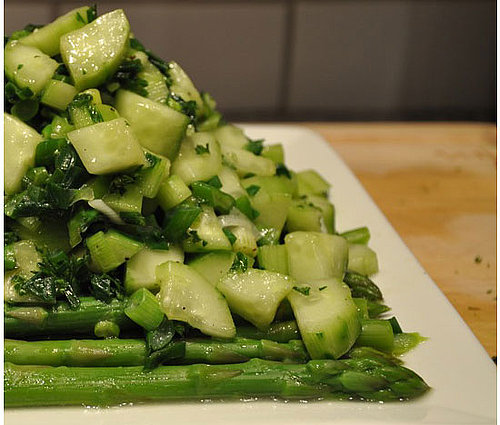 Asparagus, Scallions, and Cucumber Salad Asparagus, Scallions, and Cucumber Salad