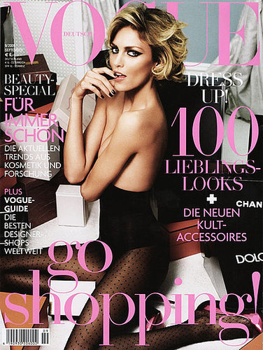 Anja Rubik - Vogue Germany September 2009