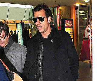 Photo of Clive Owen at Berlin's Tegel Airport