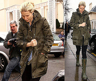Photos of Gwyneth Paltrow, Who's Writing a Cookbook, Out in London Before the Grammys