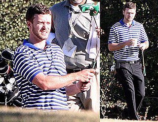 Photos of Justin Timberlake Golfing in LA