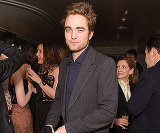 Photo of Twilight's Robert Pattison at a Vogue/BAFTA Dinner in London