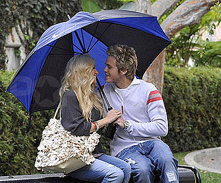 Photo of Heidi Montag and Spencer Pratt Outside the Niketown