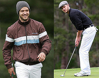 Photos of Justin Timberlake Playing Golf at Pebble Beach