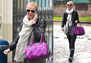 Photos of Gwyneth Paltrow, Who Says Posing with Chris Martin Is "Cheesy," Out in LA After the Grammys